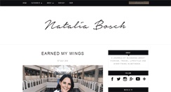 Desktop Screenshot of nataliabosch.com